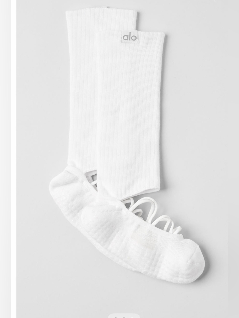 ALO Women’s strappy siren grip socks